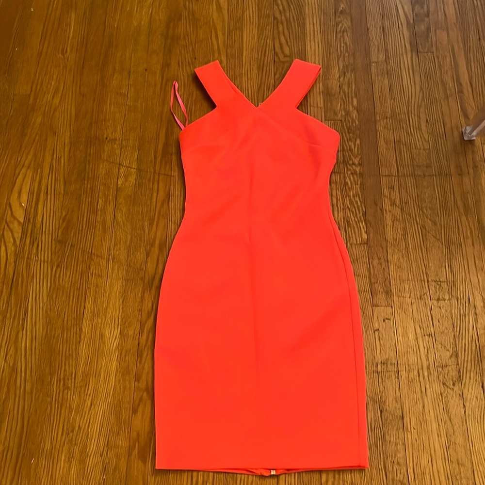 Ted Baker Hot Pink dress.